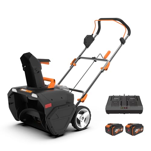 Worx 40V 20" Cordless Snow Blower Power Share with Brushless Motor - WG471